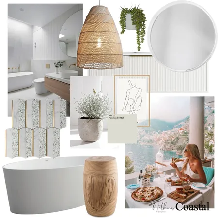 Coastal Interior Design Mood Board by Watkins Design Co. on Style Sourcebook