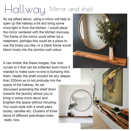 Blanch Hallway 1 Interior Design Mood Board by Kohesive on Style Sourcebook