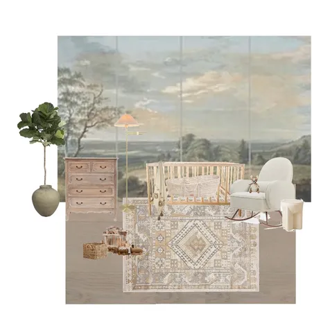 Nursery Interior Design Mood Board by Milly on Style Sourcebook