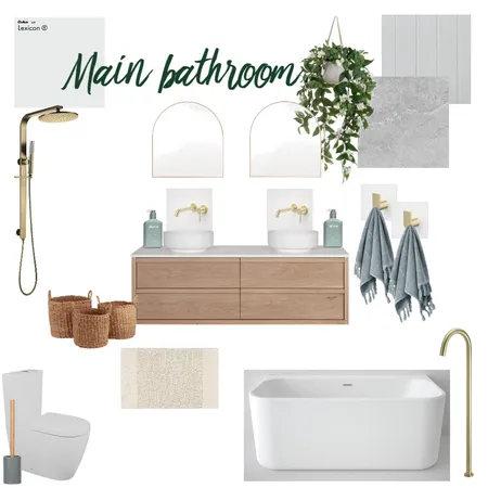 Coastal main bathroom Interior Design Mood Board by hales29 on Style Sourcebook