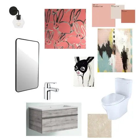 Powder room Interior Design Mood Board by hotzbarth on Style Sourcebook