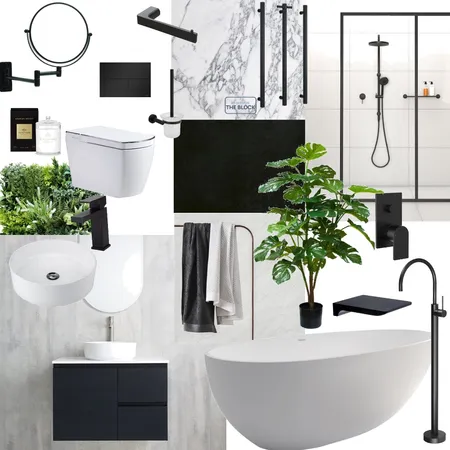 Monochrome Minimalism Interior Design Mood Board by taylajaid on Style Sourcebook