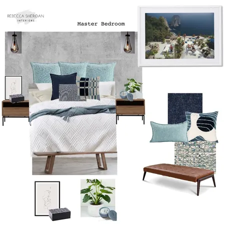 Master Bedroom Interior Design Mood Board by Sheridan Interiors on Style Sourcebook