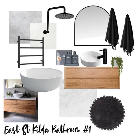 St Kilda Bath #1 Interior Design Mood Board by Sammy Major on Style Sourcebook