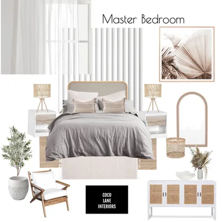 Champion Lakes Master Bedroom Interior Design Mood Board by CocoLane Interiors on Style Sourcebook