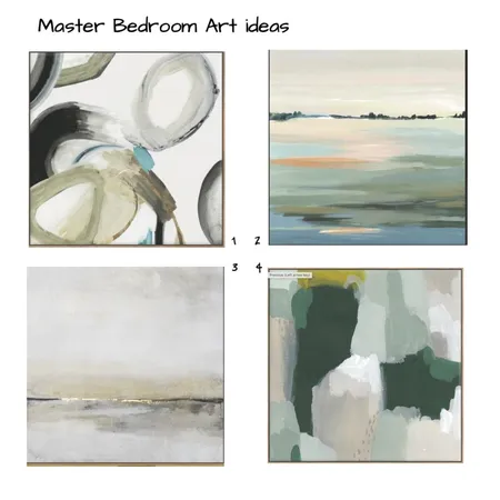 Master bedroom art ideas Interior Design Mood Board by sonyapenny on Style Sourcebook