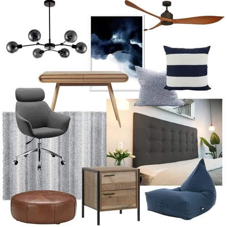 SON'S BEDROOM Interior Design Mood Board by Manisha Agarwal on Style Sourcebook