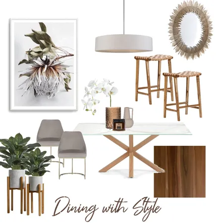 Belinda and Paul Dining Room Interior Design Mood Board by SammyL on Style Sourcebook