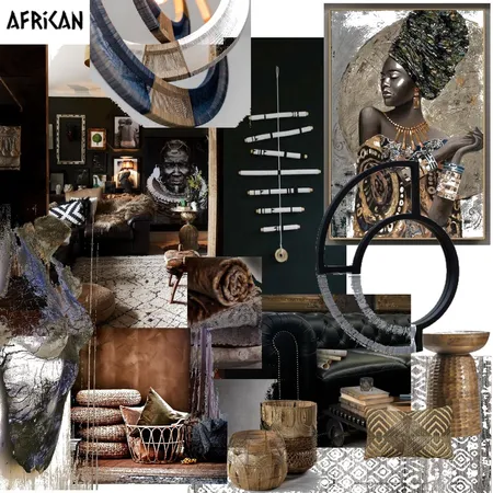 AFRICAN Interior Design Mood Board by NatashiaSteed on Style Sourcebook