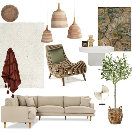 Living Room 1 Interior Design Mood Board by uncommonelle on Style Sourcebook