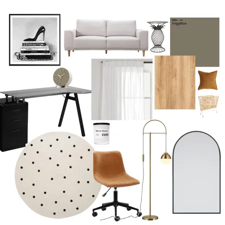 Office 2 Interior Design Mood Board by uncommonelle on Style Sourcebook