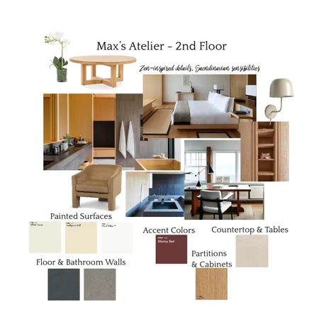 Max’s Atelier Interior Design Mood Board by Ingrid Susanto on Style Sourcebook