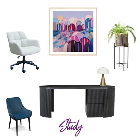 Study Interior Design Mood Board by Andi on Style Sourcebook