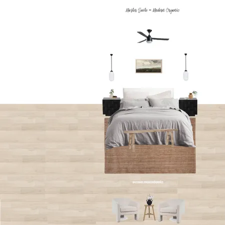 Master Suite - Modern Organic (Boucle Jute Natural Rug - Step 2 Mango - Boucle Chair) Interior Design Mood Board by Casa Macadamia on Style Sourcebook