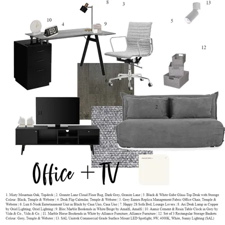 Office sample board Interior Design Mood Board by Ora_B on Style Sourcebook