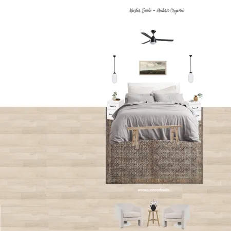 Master Suite - Modern Organic (Billie Rug - Kullen Bedside - Boucle Chair) Interior Design Mood Board by Casa Macadamia on Style Sourcebook