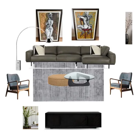 Fi and Tony Living 3 Interior Design Mood Board by stylingabodes on Style Sourcebook