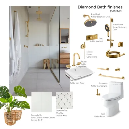 4E Senderos Diamond Components Interior Design Mood Board by Noelia Sanchez on Style Sourcebook