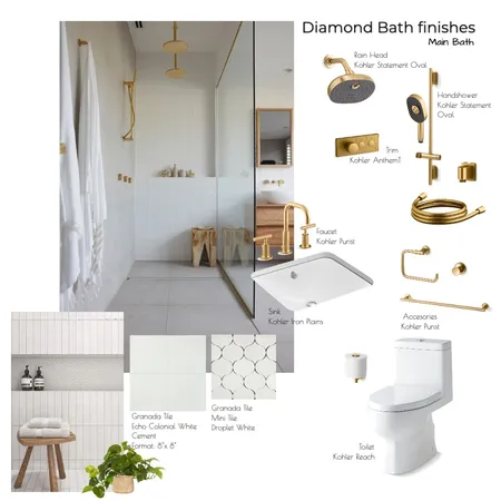 4E Senderos Diamond Purist Interior Design Mood Board by Noelia Sanchez on Style Sourcebook