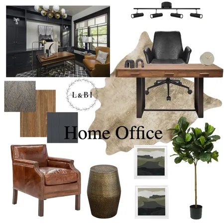 Clark Office Interior Design Mood Board by Loft&Blush on Style Sourcebook