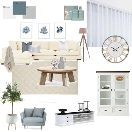 Hamptons Ali Interior Design Mood Board by Her Abode Interiors on Style Sourcebook