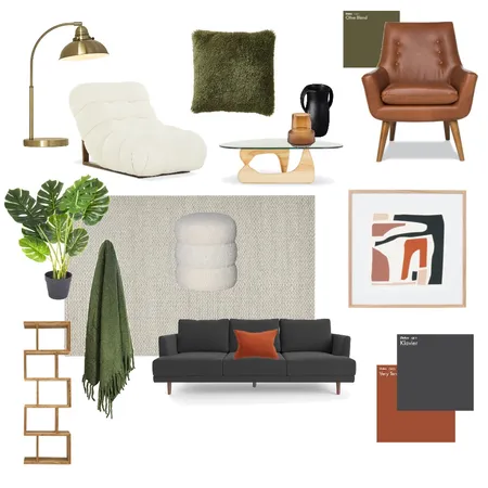 Mid Century Interior Design Mood Board by Sundae Interiors on Style Sourcebook