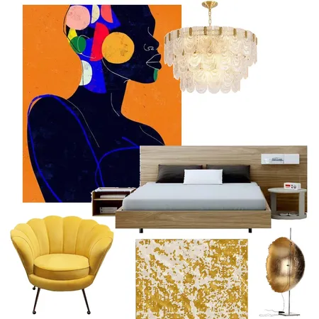 Spavaca soba Interior Design Mood Board by jelena94 on Style Sourcebook