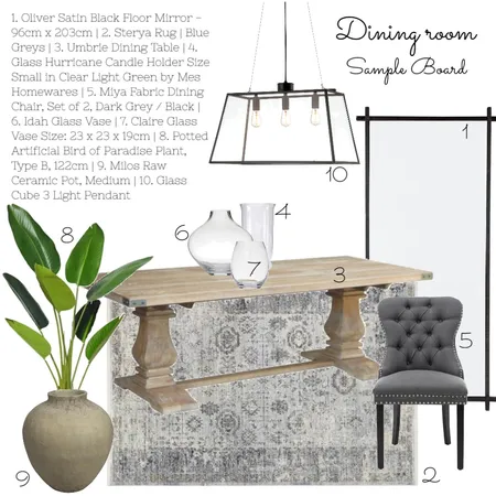 Dining room Interior Design Mood Board by debslabs on Style Sourcebook