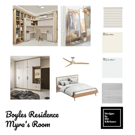 Boyles Residence - Myra's Room Interior Design Mood Board by KB Design Studio on Style Sourcebook