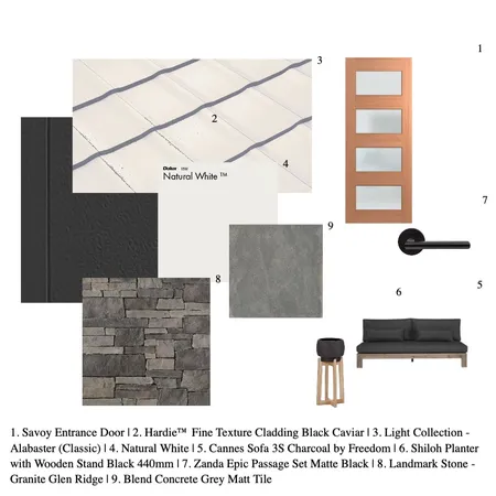 Exterior Interior Design Mood Board by shelly_bolden on Style Sourcebook