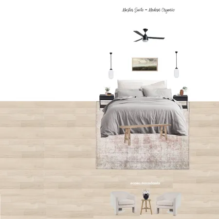 Master Suite - Modern Organic (Adala - Baxter - Boucle Chair) Interior Design Mood Board by Casa Macadamia on Style Sourcebook