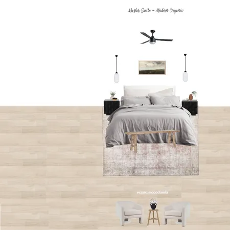 Master Suite - Modern Organic (Adala - 2 Step Mango - Boucle Chair) Interior Design Mood Board by Casa Macadamia on Style Sourcebook