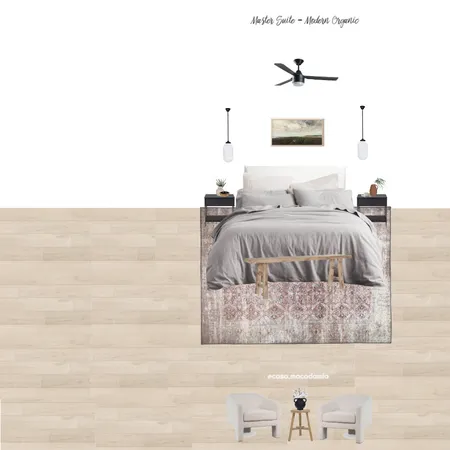 Master Suite - Modern Organic (Levent - Baxter - Boucle Chair) Interior Design Mood Board by Casa Macadamia on Style Sourcebook