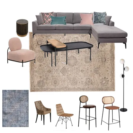 סלון גלית שניידר Interior Design Mood Board by michalwk on Style Sourcebook