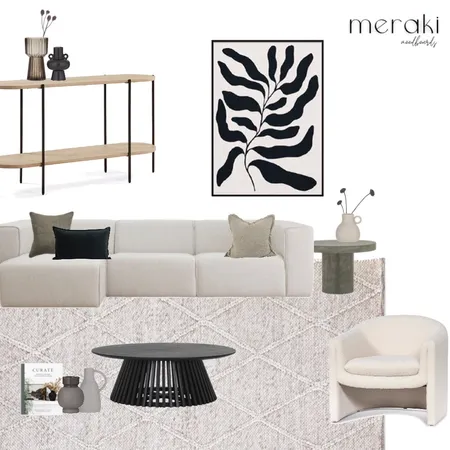 Moody winter living Interior Design Mood Board by Meraki Interiors on Style Sourcebook