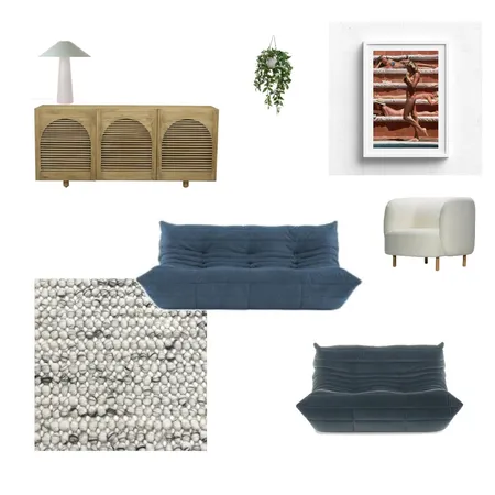 Living Blue Interior Design Mood Board by juliamode on Style Sourcebook