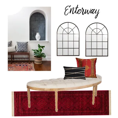 Enterway Interior Design Mood Board by MINA DESIGN STUDIO on Style Sourcebook