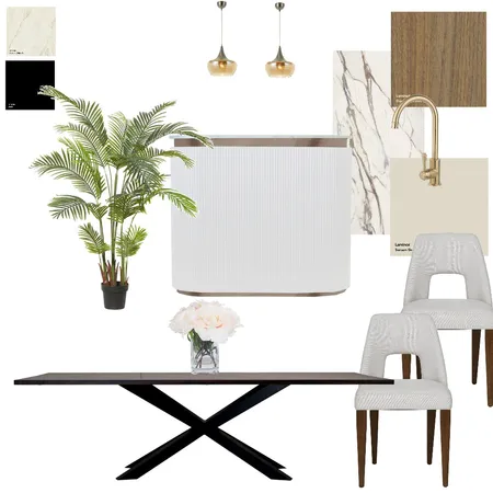 MOdern Minimalist Dining & Kitchen Interior Design Mood Board by celeste on Style Sourcebook