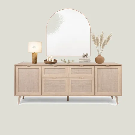 Coastal sideboard entryway Interior Design Mood Board by Suite.Minded on Style Sourcebook