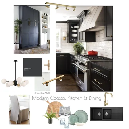 Modern Coastal Kitchen & Dining Interior Design Mood Board by Loom+Tusk Interiors on Style Sourcebook