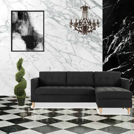 WK1_Marble concept Interior Design Mood Board by hyoung4425 on Style Sourcebook