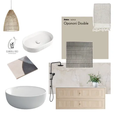 Bathroonyr Interior Design Mood Board by Oleander & Finch Interiors on Style Sourcebook