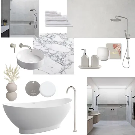 Daniela's Bathroom Mood Board Interior Design Mood Board by AJ Lawson Designs on Style Sourcebook