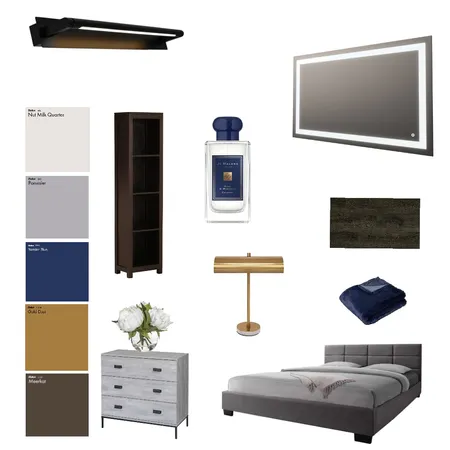 Bedroom Interior Design Mood Board by Clarachoi4140 on Style Sourcebook