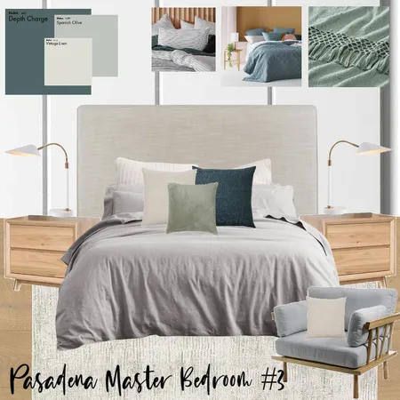 Pasadena Master Bed #3 Interior Design Mood Board by The Property Stylists & Co on Style Sourcebook