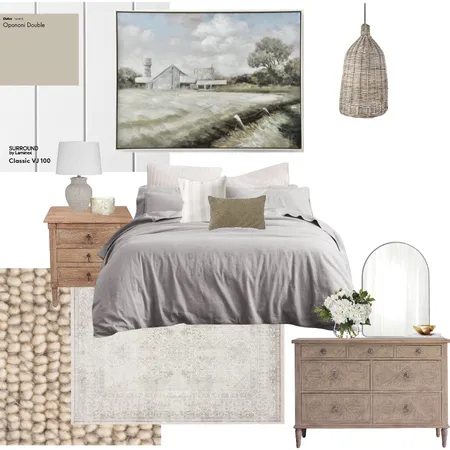 Country bedroom Interior Design Mood Board by Sarah Harrington-Smith on Style Sourcebook