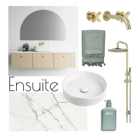 Ensuite Interior Design Mood Board by ABDesign on Style Sourcebook