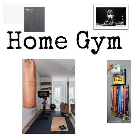 Home Gym Interior Design Mood Board by Michelle Green 2 on Style Sourcebook