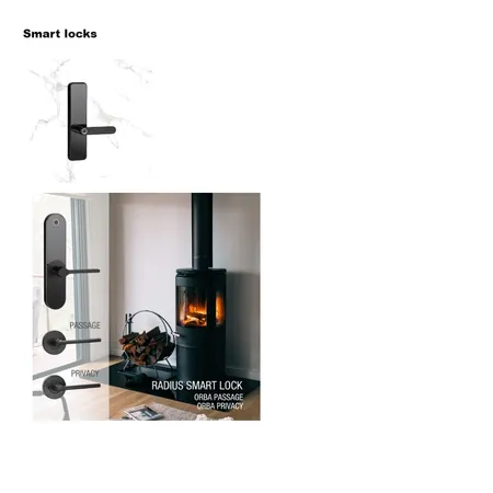 Smart locks Interior Design Mood Board by Door hardware on Style Sourcebook