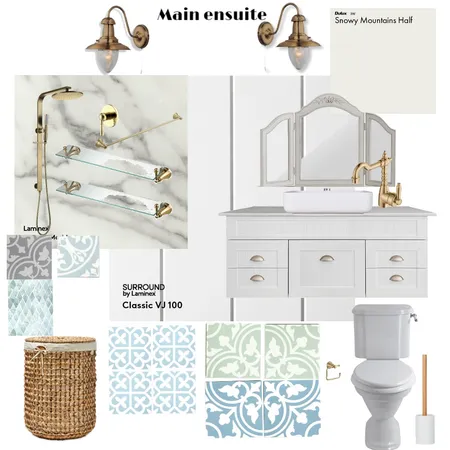 Main Bathroom ensuite Interior Design Mood Board by suegerrand on Style Sourcebook